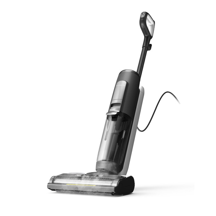 Tineco Floor ONE iFloor 5 Steam: Пилосос 2-в-1 для вологого та сухого прибирання з гарячим повітрям, 20 кПа, 40 хв роботи