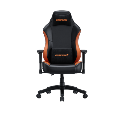 Крісло ігрове Anda Seat Luna Color Size L Black/Orange PVC