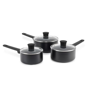 Набір сковорідок Russell Hobbs COMBO-8694 Shield 5 предметів (20/24/28 см) з антипригарним покриттям для індукційних плит