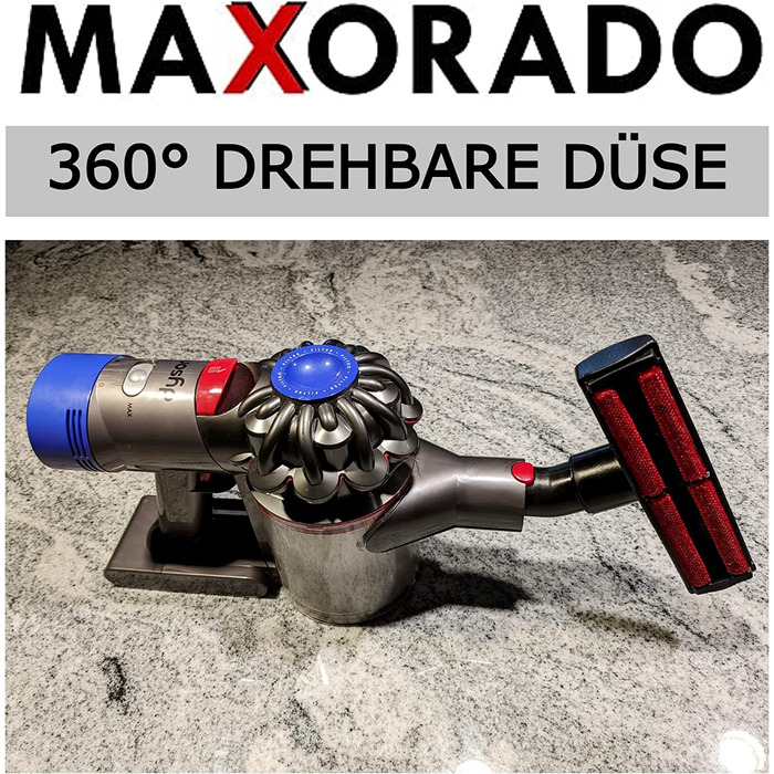 Насадка-щітка для прибирання шерсті тварин Maxorado, для пилососа Dyson V7/V8/V11/V15, для кішок і собак