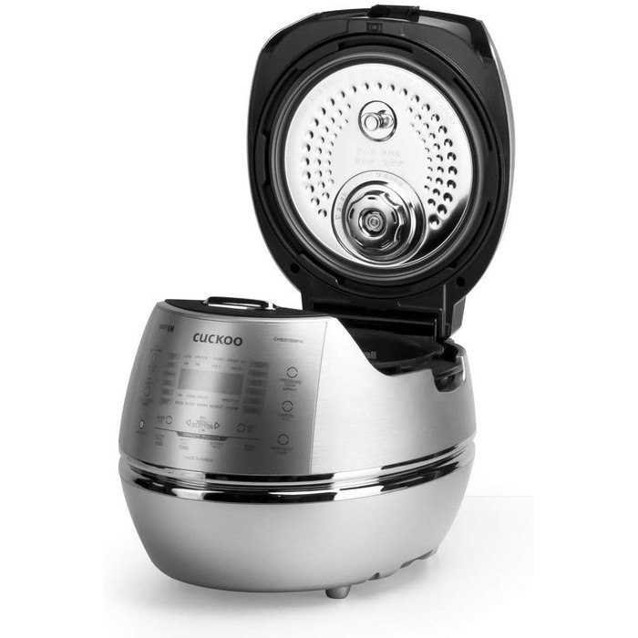 Рисівка електрична Cuckoo CRP-CHSS1009FN 1.8л (10 чашок) IH індукційна, програмована, GABA-рис, DSP технологія, з клапаном безпеки