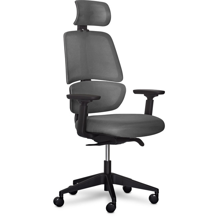 Крісло Mealux Leo Air Plus Dark Grey (арт.Y-546 KBG)