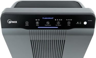 Очищувач повітря Winix 5300-2 з технологією PlasmaWave для алергіків та курців, CADR 390м³/год, до 99м², датчик якості повітря, нічний режим, чорний