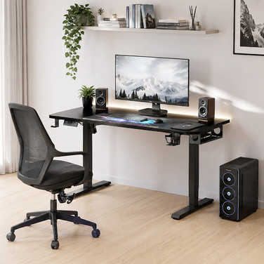 Комплект (2 шт)  крісло Mealux Arco Black (арт. HF-B10 F/B-X2)
