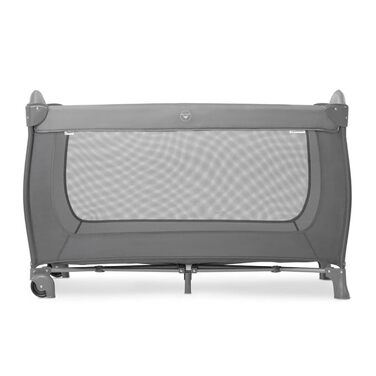 Дитяче дорожнє ліжечко Hauck Sleep N Play Go Plus з колесами, для немовлят та малюків до 15 кг, з чохлом для транспортування, складане, бежеве