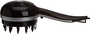 Фен Efalock Professional STYLINGO з іонною технологією для об'єму довгого волосся, сріблясто-чорний