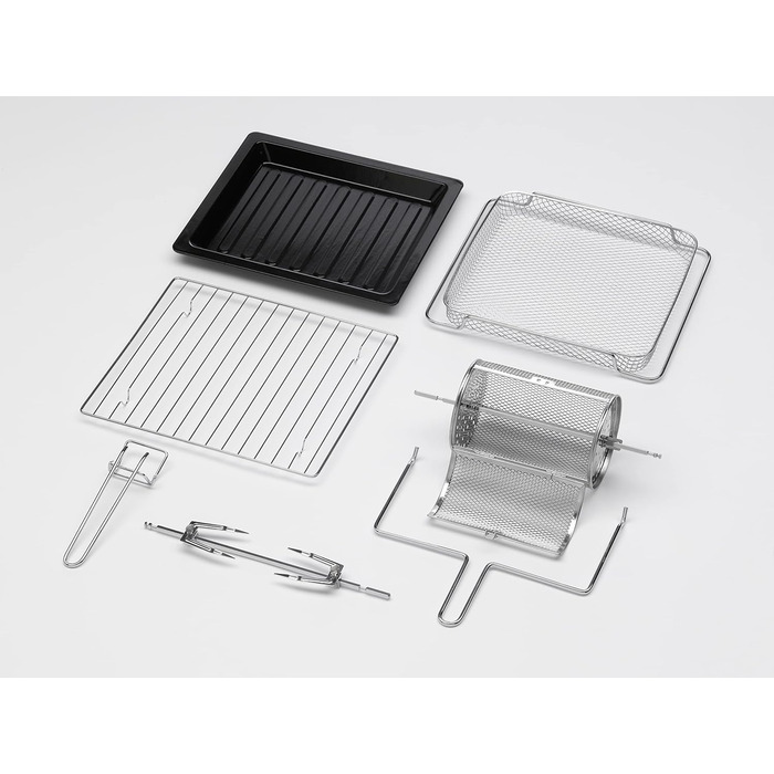 Фритюрниця CASO AirFry Chef 1700 з конвекцією, 1700 Вт, 3 рівні, температура 40-230°C, чорна, без попереднього розігріву