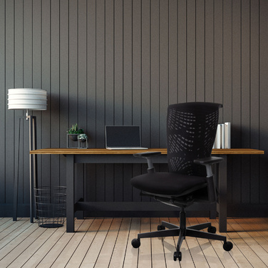 Офісне крісло / Поворотне крісло SKOPE Mesh Black hjh ОФІС
