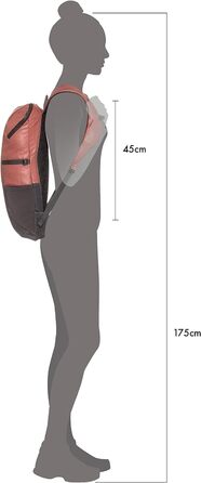 Міський рюкзак VAUDE CityGo 14 л Dusty Rose, універсальний розмір