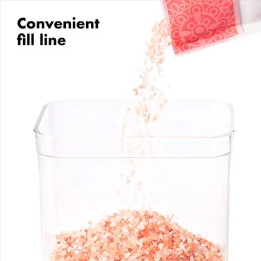 Набір контейнерів OXO Good Grips Pop, 5 шт, пластикові, білі, для зберігання продуктів