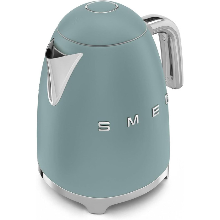 Електрочайник Smeg KLF03EGMEU смарагдовий, стиль 50-х, 1,7 л