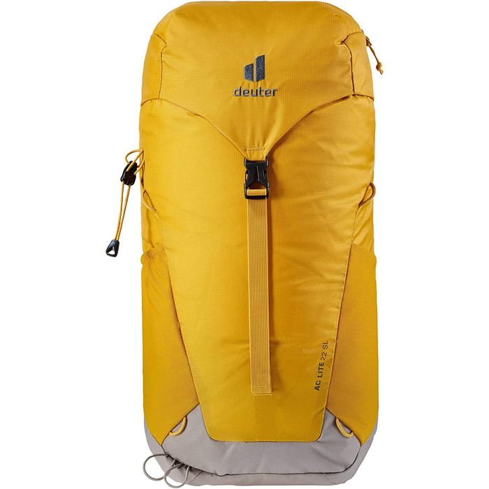 Жіночий туристичний рюкзак Deuter AC Lite 22 SL, 22 л, жовтий-карі з червоним