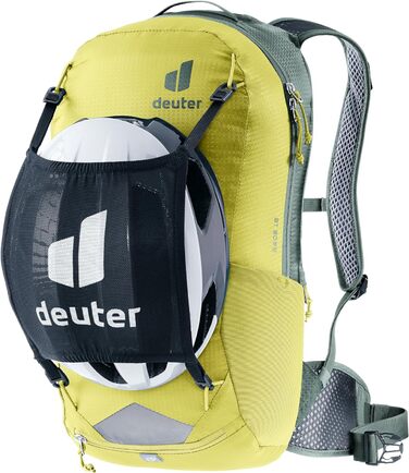 Велосипедний рюкзак Deuter Race 16 л, зелений, легкий