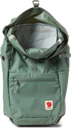 Рюкзак Fjällräven High Coast Foldsack 24 л, унісекс, зелений, міський туристичний месенджер