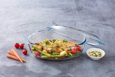 Жароміцна форма для запікання Pyrex Classic 5,8 л 38x23 см, скляна