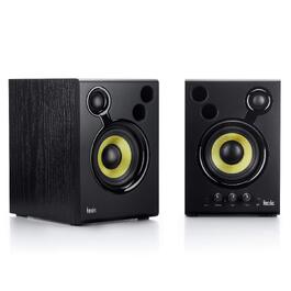 Hercules DJMonitor 42 – Активні DJ колонки 80W з 4” низькочастотним динаміком, чіткий звук, Bass Reflex, для ді-джеїв та меломанів