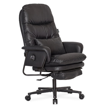 Крісло Mealux Senator Black (арт. HF-S17 PU/B)
