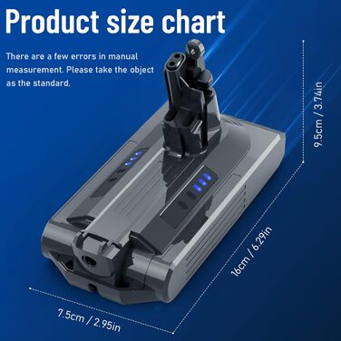 Акумулятор ASUNCELL V10 25.2V 3900mAh для пилососа Dyson V10 Cyclone Animal Absolute Motorhead – Замінний акумулятор