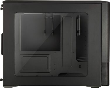 Корпус Fractal Design Node 804 чорний, компактний, для mATX, з високою вентиляцією, модульним інтер'єром, 3 вентилятора Silent R2 120 мм, підтримка водяного охолодження, USB 3.0, бокове вікно