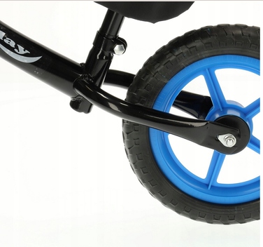Беговел Trike Fix Balance, чорно-синій, легкий, для зросту 80-108 см