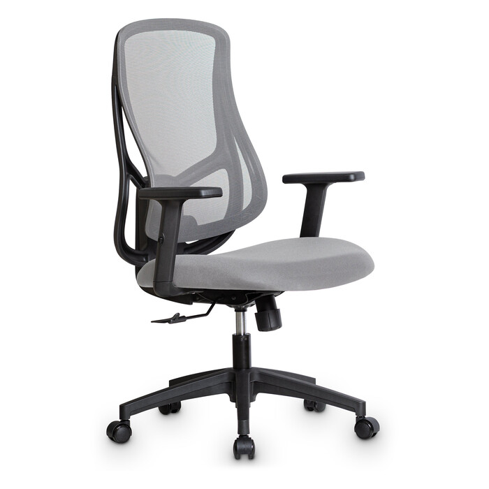 Крісло Mealux Flow Lite Fabric Grey (арт. HF-B20 F/G)