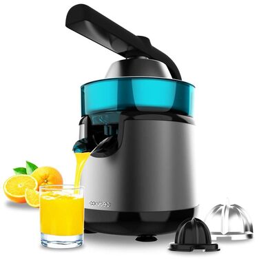 Citruspresse електрична Cecotec EssentialVita Hyden 120 Hybrid для апельсинів та цитрусових, 120 Вт, пластиковий важіль