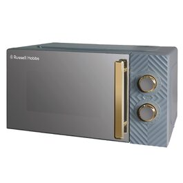 Мікрохвильова піч Russell Hobbs RHMM723G 17 л, 700 Вт, сіра: 5 режимів потужності, таймер, функція розморожування, стильний дизайн