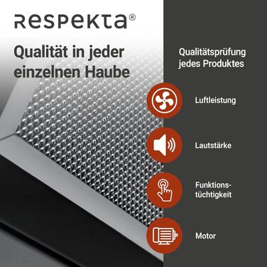Похила витяжка Respekta CH89060S 90 см, скло та нержавіюча сталь, режим відведення та рециркуляції повітря, клас A++, чорна