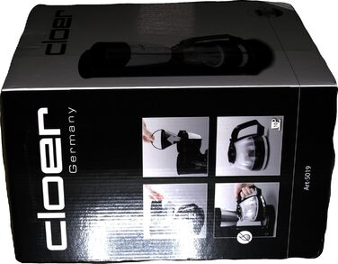 Кавоварка фільтраційна Cloer 5019 з функцією підігріву, 800 Вт, на 10 чашок, чорна, скляний глечик, фільтр 1x4