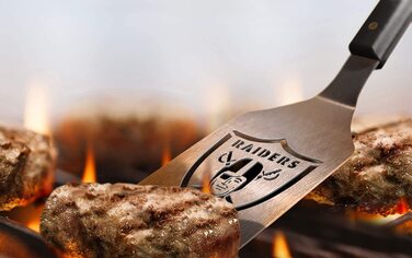 Набір для барбекю YouTheFan NFL, 3 предмети, Cleveland Browns/Las Vegas Raiders, серія Spirit