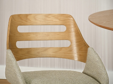 Стілець Mebel-Partner, тканина, бежевий, 1 шт.