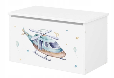 Скриня для іграшок Baby Boo, 70 x 40 см, біла