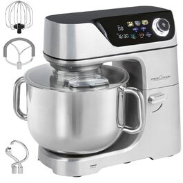 Кухонна машина ProfiCook PC KM 1338, 2000 Вт, чаша 11 л, 12 рівнів швидкості, багатофункціональний кухонний комбайн