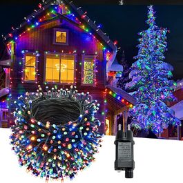 Гірлянда ACXIN LED 80 м 800 LED, тепле біле світло, водонепроникна IP44, для дому та вулиці, декор на Різдво, вечірку, весілля