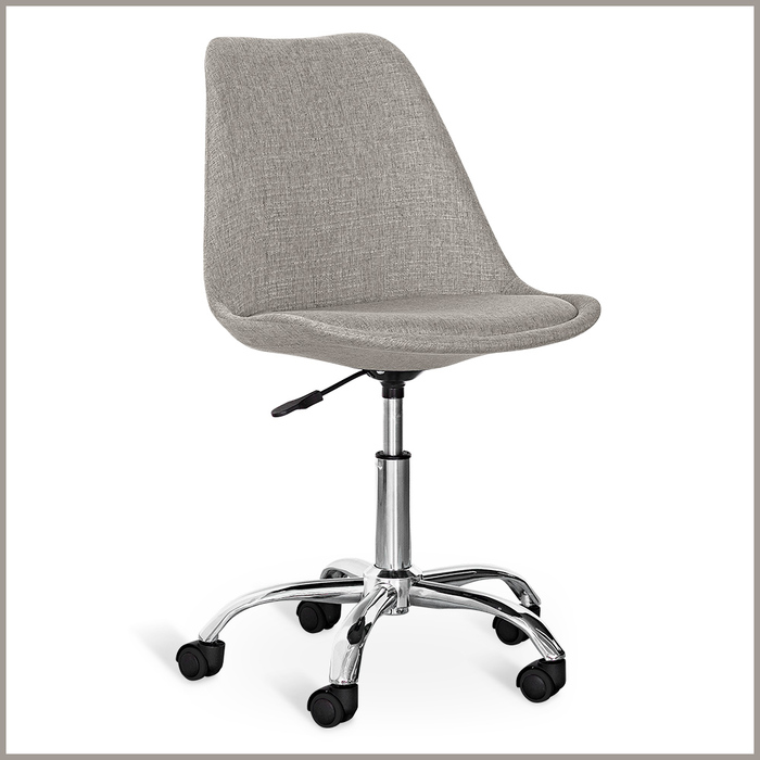 Крісло Hommex Albina Light Grey (арт H-233 Light Grey)