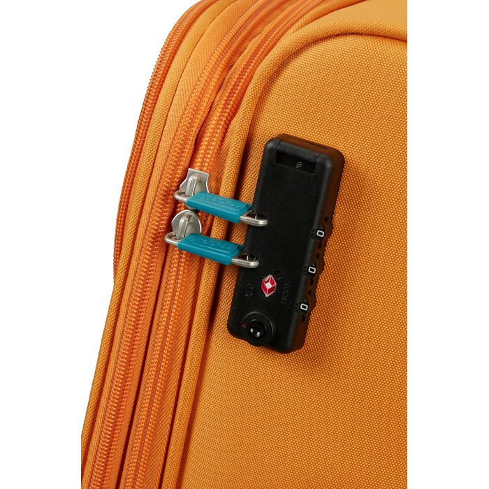 Валіза American Tourister Pulsonic Spinner M, розширювана, 68 см, 64/74 л, жовта (Sunset Yellow)