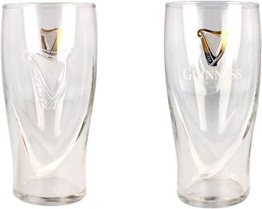 Набір келихів Guinness з арфою, 2 шт, ірландський стиль, McLaughlin's