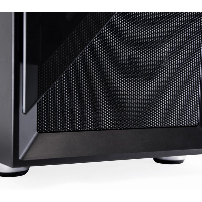Корпус для ПК TALIUS Valkyria Midi ATX, чорний, ігровий, 0,6 мм