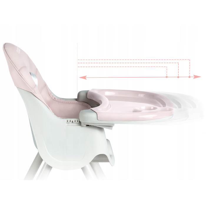 Стілець для годування RicoKids, 92 x 62 x 77 см