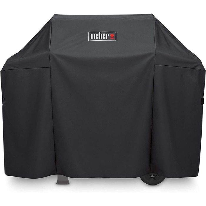 Преміум чохол для гриля Weber Spirit/Spirit II 300, водо- та UV-захист, дихаючий, з липучкою, чорний