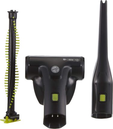Акумуляторний пилосос Hoover з турбощіткою для шерсті тварин, змінні валики для універсальної та делікатної підлоги, до 30 хв роботи, без мішка, самостійне стояння, легкий і компактний [HF522NPW]