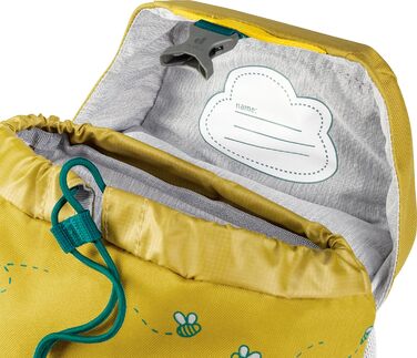 Дитячий рюкзак Deuter Schmusebär 8 л, жовтий, для школи та прогулянок