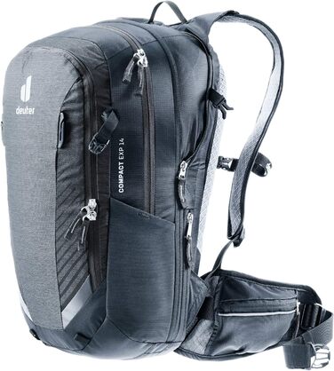 Велосипедний рюкзак Deuter Compact EXP 14, графітово-чорний