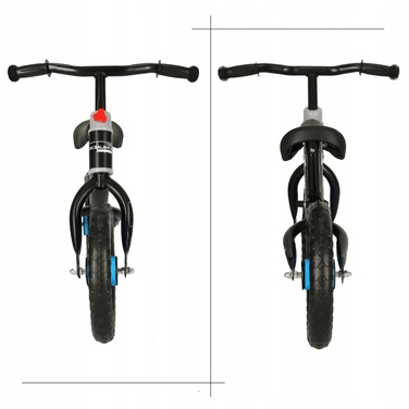 Беговел Trike Fix Balance, чорно-синій, легкий, для зросту 80-108 см