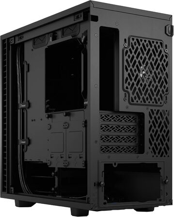 Корпус Fractal Design Define 7 Mini Black, алюміній/сталь, безшумний, Micro ATX, міні-тауер