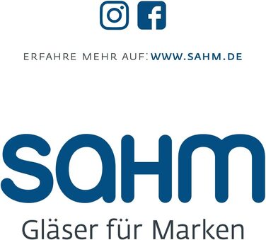 Набір келихів для джину Sahm Sensorik, 420 мл, 6 шт. – Подарунковий набір склянок для джин-тоніка