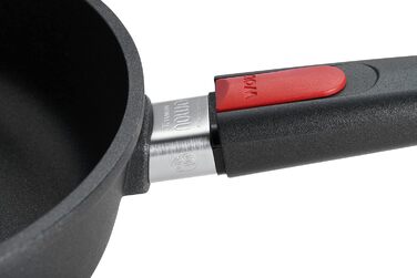 Сковорода Woll Nowo Titanium 20 см, антипригарна, високі борти, знімна ручка, для газу, електро, кераміки, не для індукції