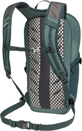 Рюкзак туристичний Jack Wolfskin Cyrox Shape 15, унісекс, 15 л, зелений нефрит
