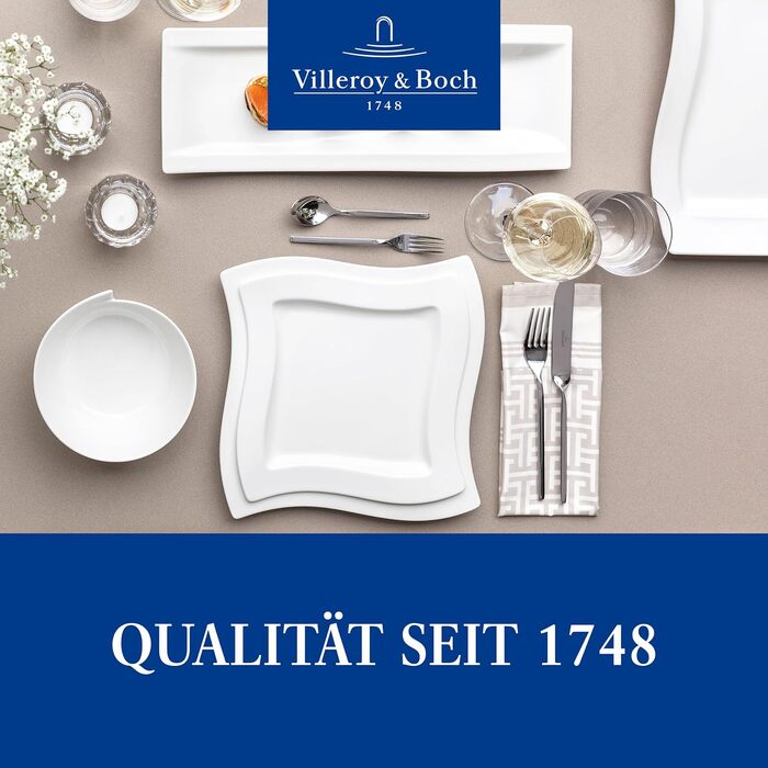 Набір столових приборів Villeroy & Boch NewWave на 6 осіб (30 предметів) з нержавіючої сталі, для посудомийної машини