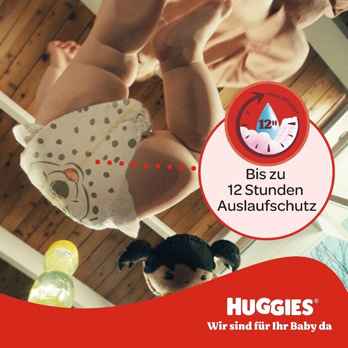 Дитячі підгузки Huggies Little Movers Ultra Comfort, розмір 3, 168 шт. (3х56 шт.)